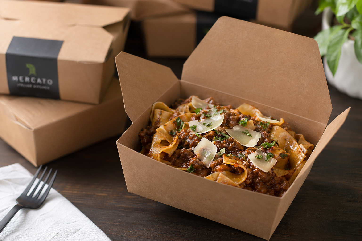 Fresh pasta catering Melbourne - Flying Woks