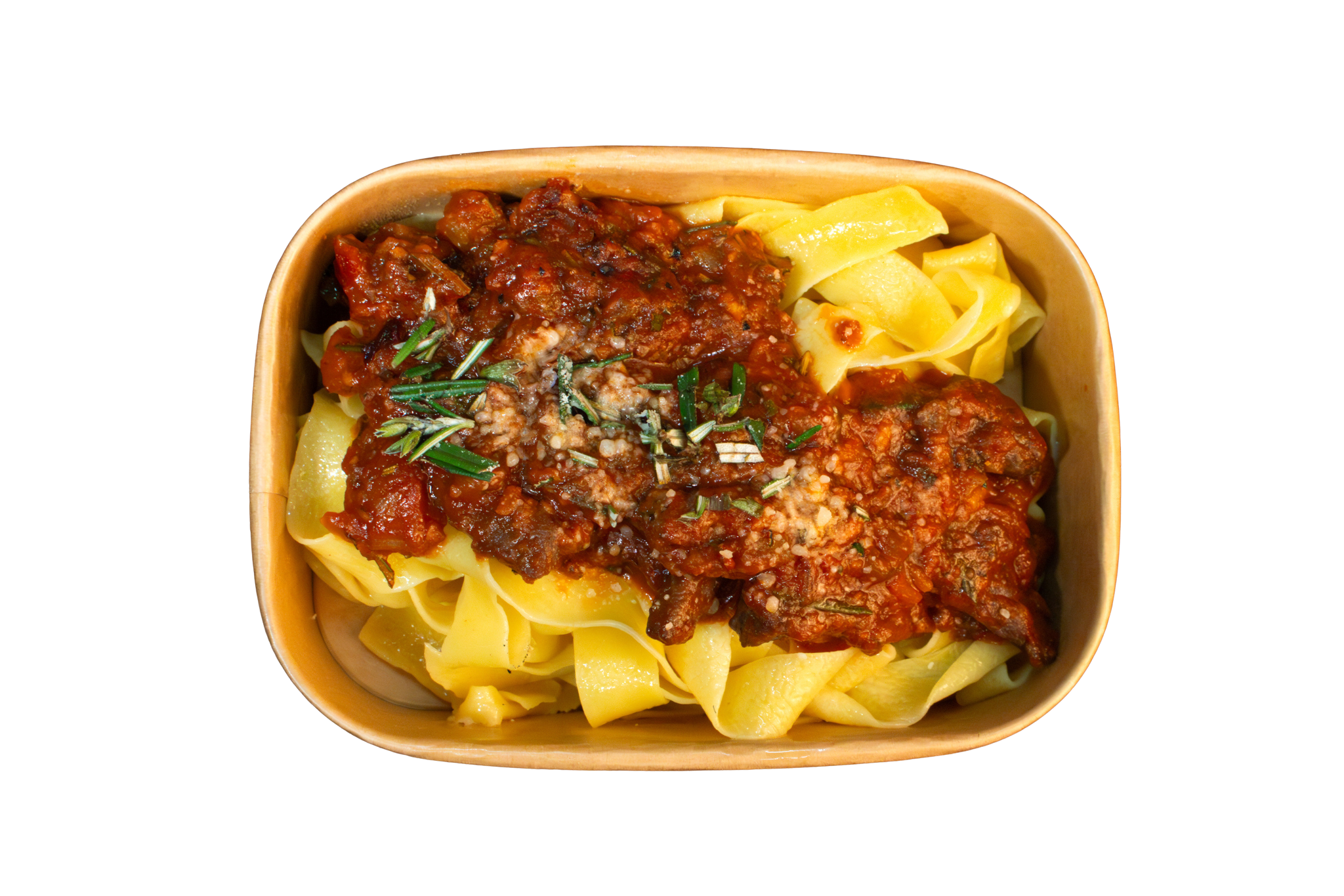 Beef Ragu Pappardelle – Flying Woks pasta catering Melbourne